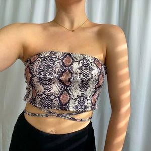 Cheetah Tube Top